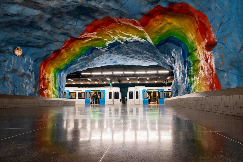 Stockholm Metro Art